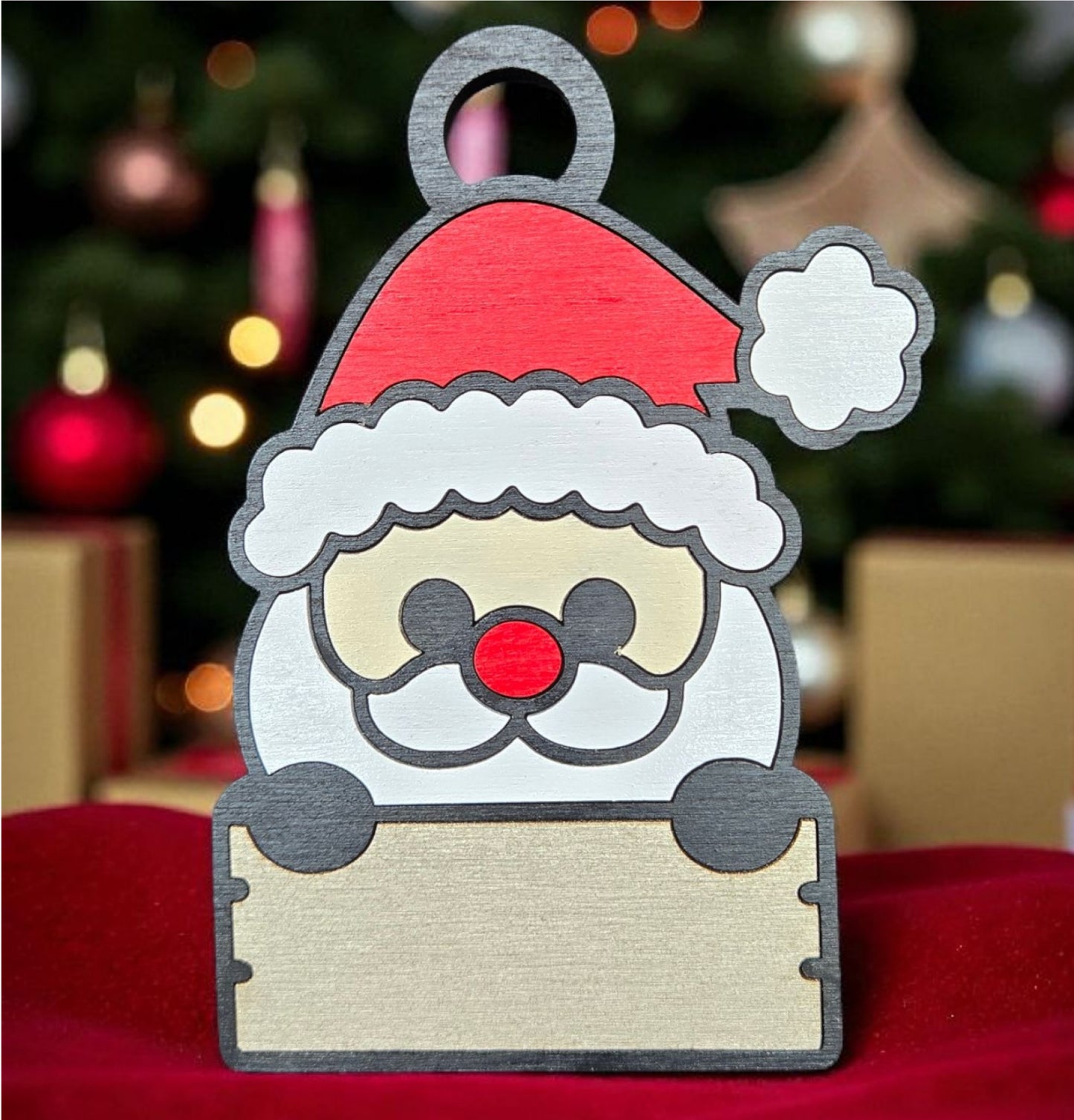 Ornement de Père-Noël Personnalisable